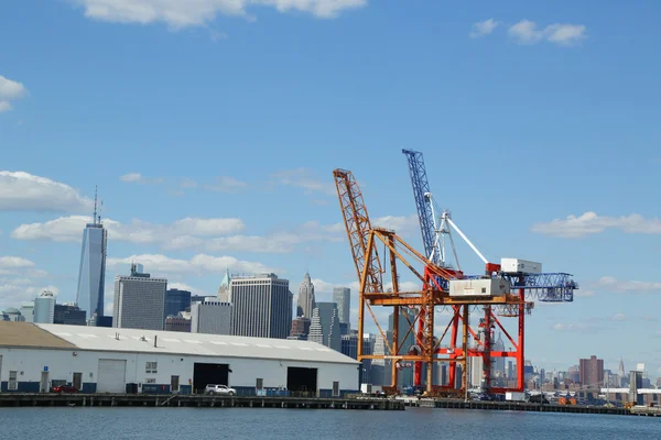 Red Hook Container Terminal in Brooklyn — Stock Photo, Image