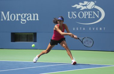 Grand slam şampiyonu ana İvanoviç uygulamaları bizim için açık 2013, arthur ashe Stadı'nda billie jean king Ulusal Tenis Merkezi