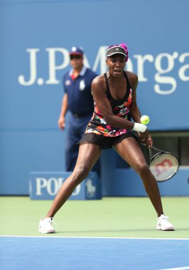 dokuz kez grand slam şampiyonu venus williams, bize onun ilk tur maç sırasında açık 2013