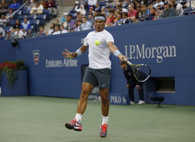 on iki kez grand slam şampiyonu rafael nadal, bize onun yarı final maç sırasında aç richard gasquet karşı 2013