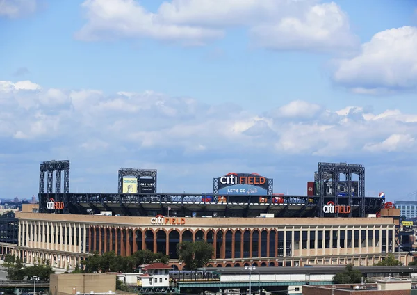 Citi Field, domicile de l'équipe de baseball de la ligue majeure des Mets de New York — Photo