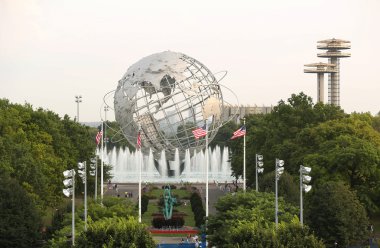 kızarma meadows park, new york, new york Dünya Fuarı unisphere 1964