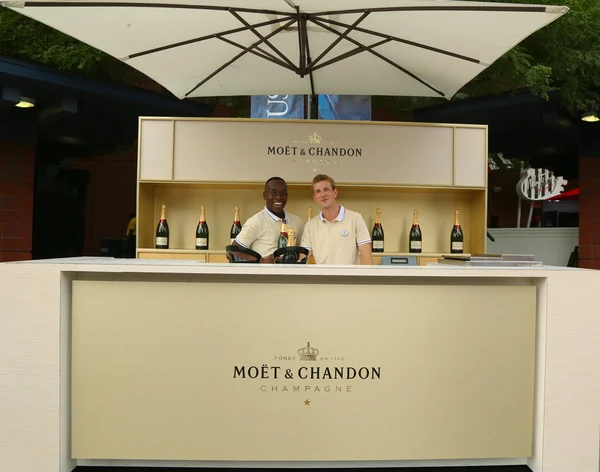 Moet and Chandon Terrace at the National Tennis Center during US Open 2013 — Stock Photo, Image