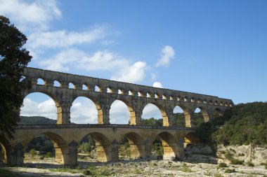 pont du gard, Antik Roma su kemeri köprü kurmak 1. yüzyılda