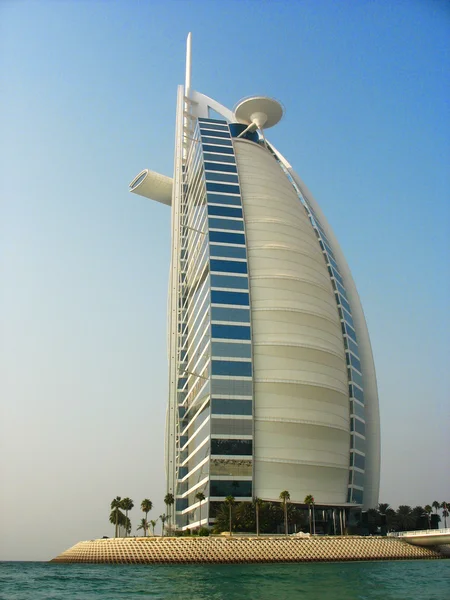 Burj Al Arab hotel in Dubai, UAE — Stock Photo, Image