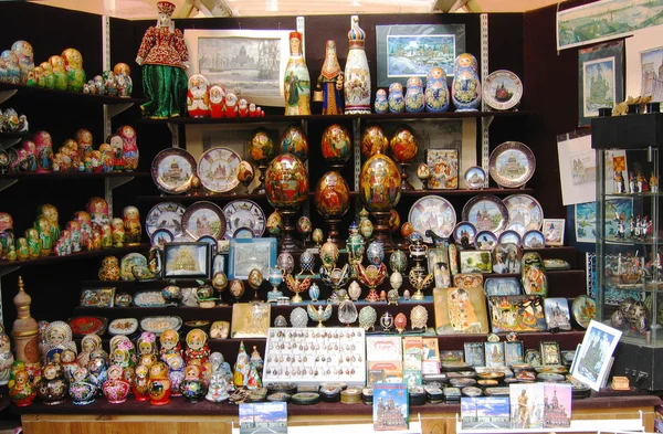 Souvenirs rusos — Foto de Stock