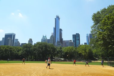 heckscher ballfields central Park'ta oynayan voleybol takımları