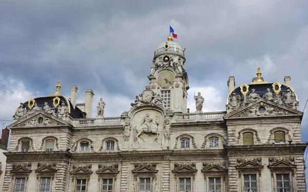 Hotel de Ville a Lione — Foto Stock