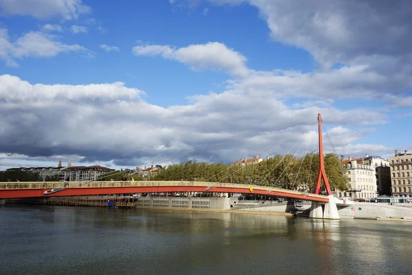 Puente del Palacio de Justicia en Lyon, Francia —  Fotos de Stock