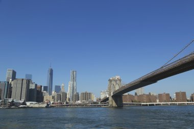 lower manhattan, Brooklyn Köprüsü ve özgürlük kule