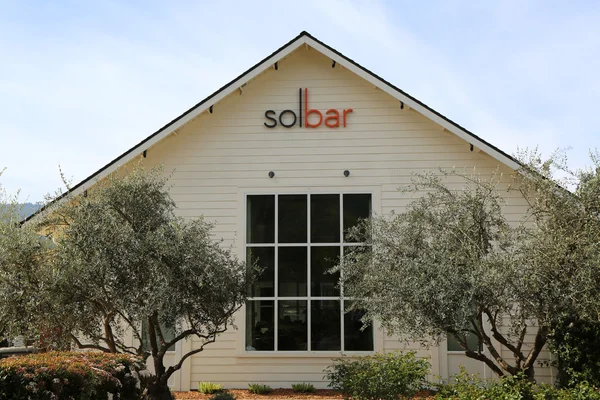 Solbar restaurant at Solage Calistoga Resort in California — Stock Photo, Image