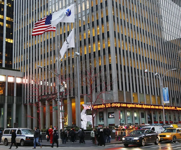 Fox News Sixth Avenue headquarters in Midtown Manhattan — Stock Photo, Image