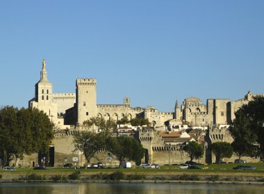 Avignon, Fransa ortaçağ şehir ve Papalar Sarayı