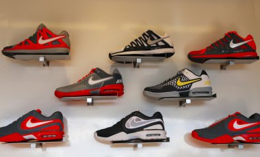 Nike billie jean king açık 2013 yeni tenis ayakkabıları toplama sırasında bize sunulan Ulusal Tenis Merkezi