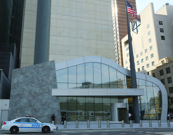 Миссия США в здании ООН в Манхэттене
