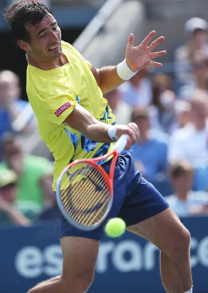 BI6T5770Le joueur de tennis professionnel Ivan Dodig lors du match de troisième ronde en simple à l'US Open 2013 — Photo
