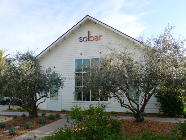 Solbar restaurant at Solage Calistoga Resort in Calistoga, California — Stock Photo, Image