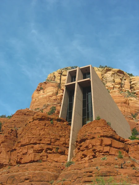 Kapelle des heiligen Kreuzes in sedona, arizona — Stockfoto
