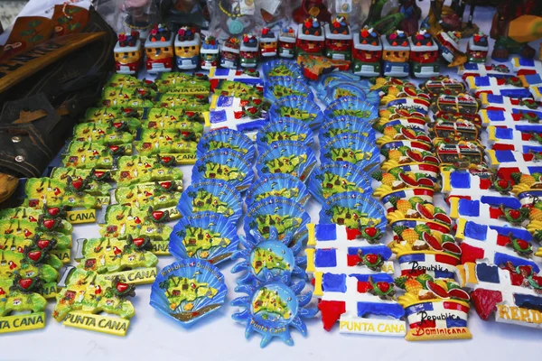 Helyi ajándéktárgyak, punta cana, Dominikai Köztársaság — Stock Fotó