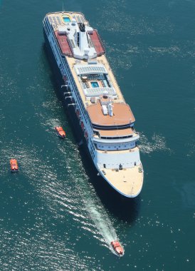 Holland Amerika cruise gemi maasdam'Fransız bar Harbor, maine Körfezi