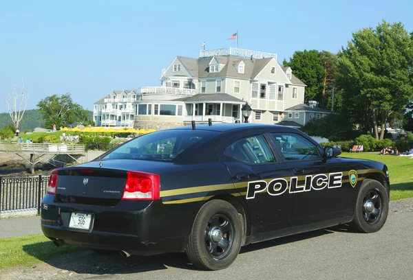 Bar Harbor Police Department carro no Maine — Fotografia de Stock