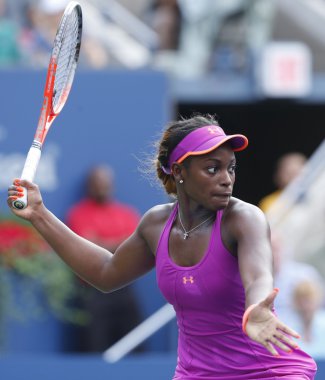 profesyonel tenis oyuncusu sloane Stephens dördüncü turda eşleşen bize açık 2013 karşı serena williams, billie jean king Ulusal Tenis Merkezi