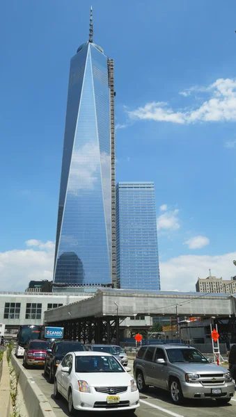 Tour de la liberté dans le bas Manhattan — Photo