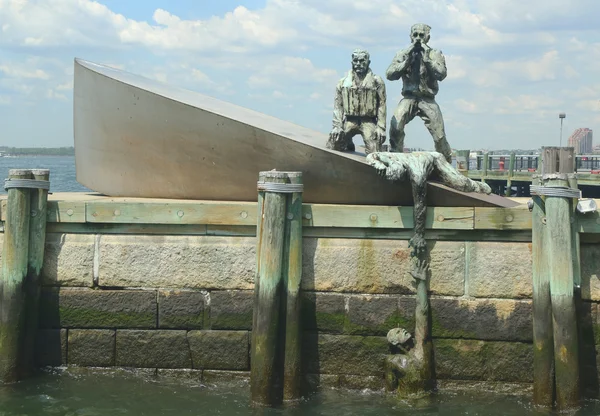 American Merchant Marines 'Monument i Nedre Manhattan - Stock-foto