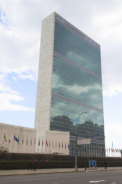 Здание ООН в Манхэттене
