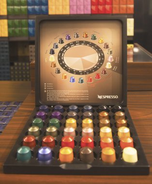 çeşitli mağaza nespresso kahve kapsül