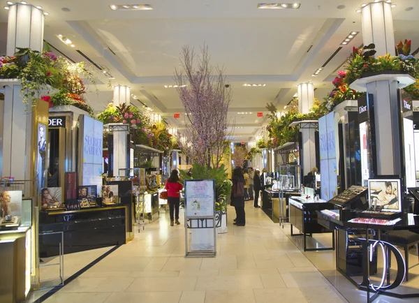 Il giardino segreto tema decorazione floreale durante il famoso Macy's Annual Flower Show — Foto Stock