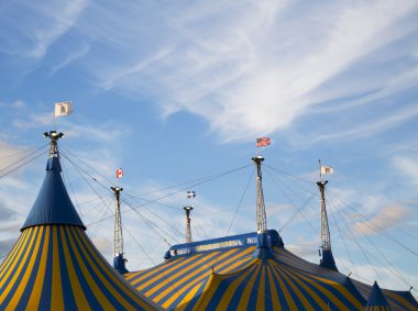 Cirque du soleil sirk çadırı citi alan new York