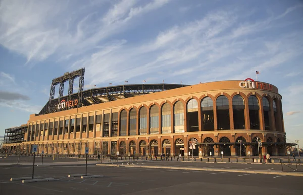 Citi Field, domicile de l'équipe de baseball de la ligue majeure des Mets de New York — Photo