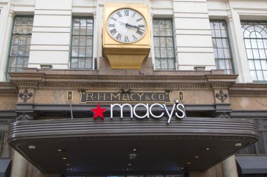 Manhattan Broadway macy's herald Meydanı işareti