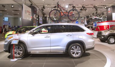 2015 toyota highlander kamyona 2014 new york Uluslararası Otomobil göster