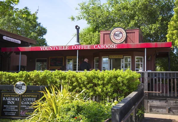 Kahve Yountville vagon — Stok fotoğraf
