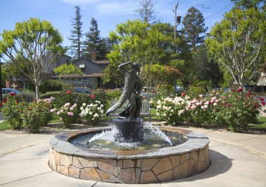 van de leur parkında yountville itfaiyeciler Anıtı