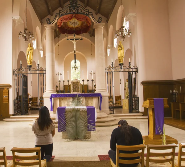 Dentro de la Casa de Oración Carmelita en Oakville — Foto de Stock