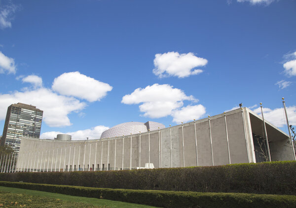 Здание Генеральной Ассамблеи в Манхэттене
