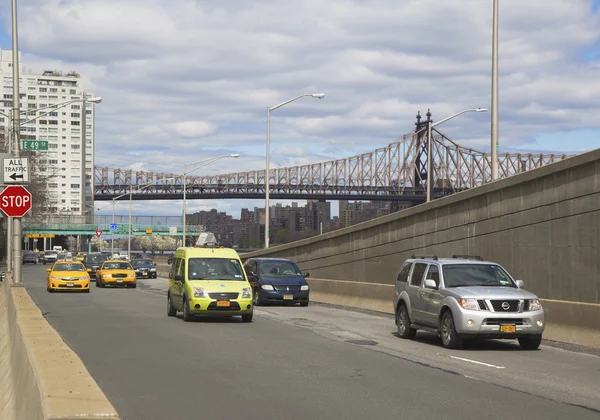 FDR drive in midtown Manhattan — Stock Photo, Image