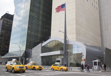Manhattan'da bina ABD misyonu Birleşmiş Milletler