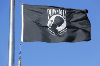 Brooklyn'de pow mia bayrağı