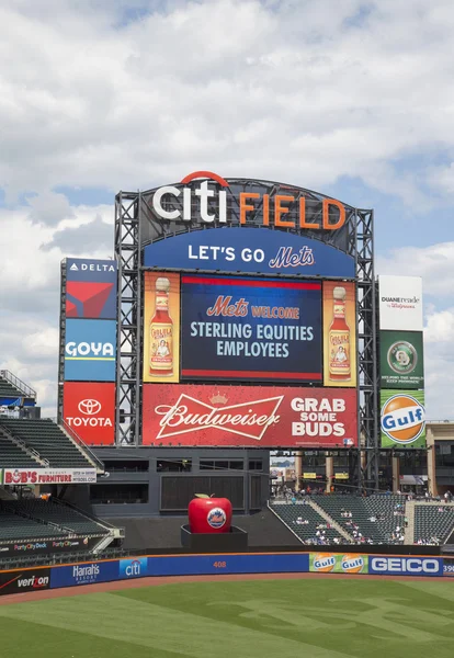 シティ フィールド、メジャー リーグ野球チーム「ニューヨーク ・ メッツのホーム — ストック写真