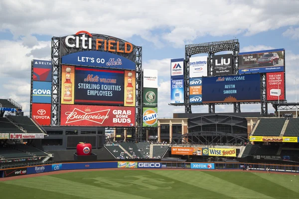 Citi Field, sede del equipo de béisbol de las Grandes Ligas de los Mets de Nueva York —  Fotos de Stock