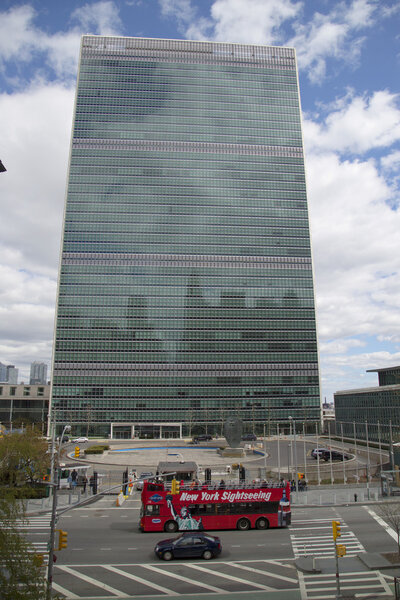 Здание ООН в Манхэттене
