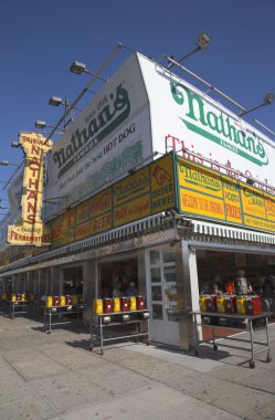 nathan s orijinal Restoran coney Island, new york
