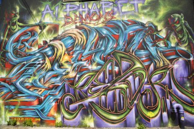 Doğu williamsburg Brooklyn, grafiti
