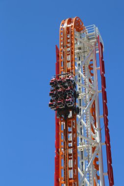 Şimşek Hız trenine brooklyn coney Island