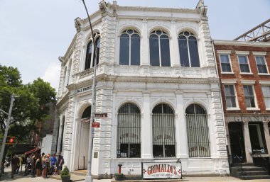 ünlü grimaldi's pizzeria Brooklyn brooklyn Köprüsü'nün altında
