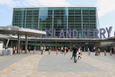 staten Adası feribot whitehall Manhattan'da terminal